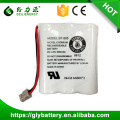 Recarregável ni-cd aa bateria recarregável de 600 mah 3.6 v nicd bateria recarregável de 3.6 v para telefone sem fio